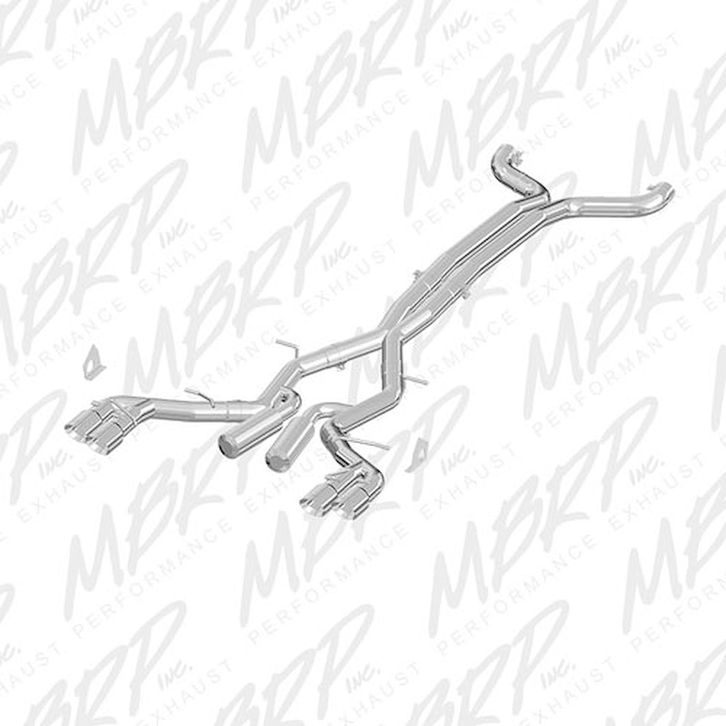 MBRP S7033409: Cat-Back Exhaust Systems 2016-2018 Chevy Camaro