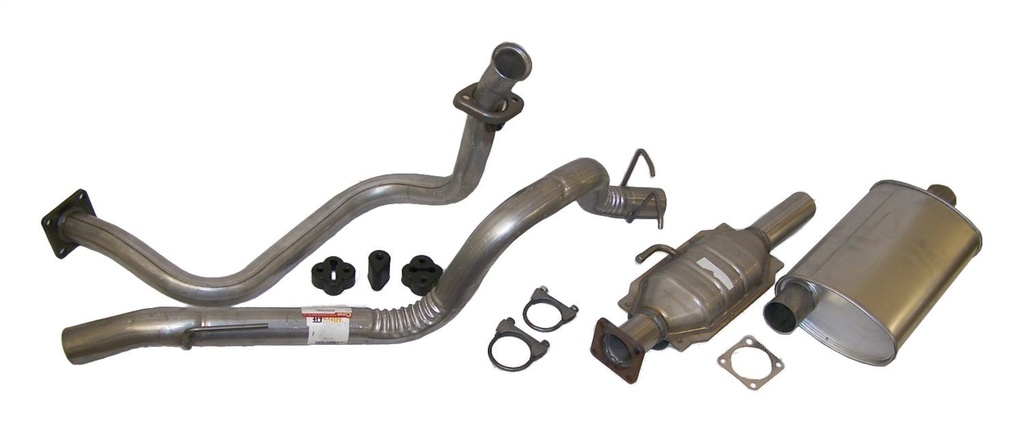 Crown Automotive 52001720K: 52001720K Exhaust Kit 1987-1992 Wrangler YJ 2.5L