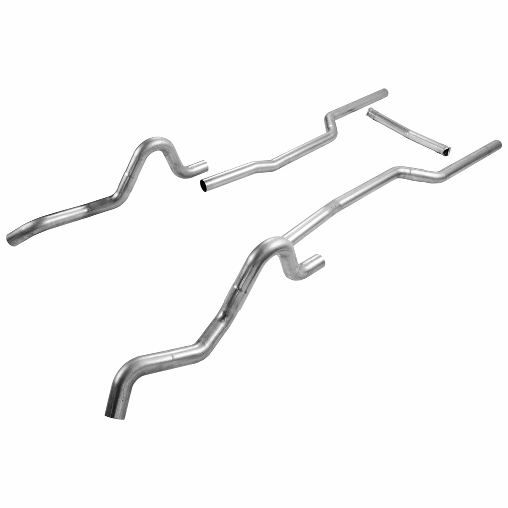 Flowmaster 1041: Header-Back Exhaust Pipe Kit 1964-1967 GM A-Body V8