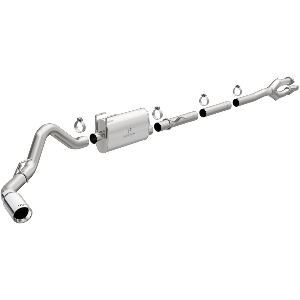 Magnaflow 19351: 19351 Street Series Cat-Back Performance Exhaust System Fits Select Ford Models