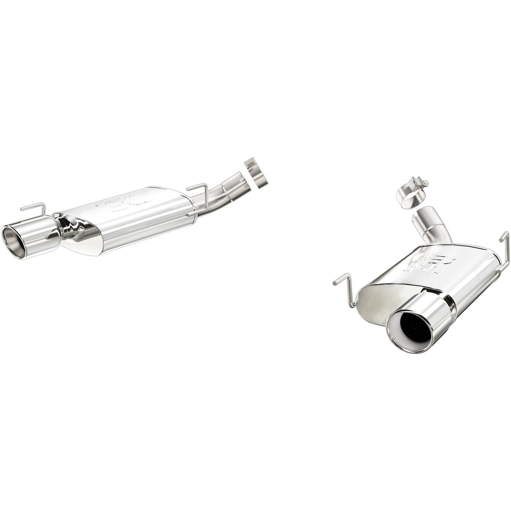 Magnaflow 15882: 15882 Street Series Axle-Back Performance Exhaust System for 2005-2009 Ford Mustang