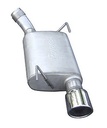 Pypes Performance Exhaust SFM67: Street-Pro Axle-Back Exhaust System 2005-10 Mustang V6