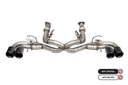 Corsa 21105CFBLK: C8 CAT BACK CRBN FBR PVD