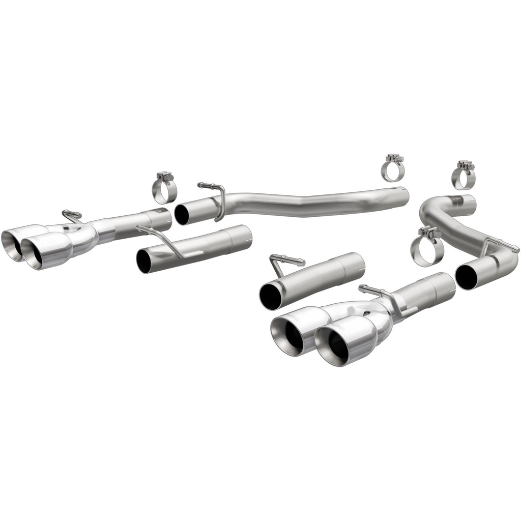 Magnaflow 19218: 19218 Race Series Axle-Back Performance Exhaust System for 2015-2023 Dodge Challenger