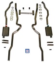 Shafers Classic Reproductions 63037: 63037 1955-1957 Chevrolet Full-Size 2-1/2 in. Dual Turbo Exhaust System