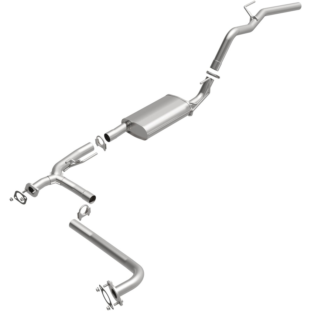 BRExhaust 106-0065: 106-0065 Direct-Fit Exhaust Kit for 2005-2015 Nissan Xterra