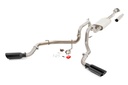 Rough Country 96006: 96006 Dual Cat-Back Exhaust System w/ Black Tips (15-20 F-150)
