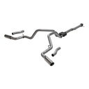 Flowmaster 818112: Outlaw Cat-Back Exhaust System fits Select Chevy Silverado, GMC Sierra 2500HD/3500HD Pickup Truck 6.6L (Crew Cab)