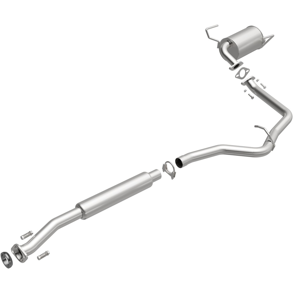 BRExhaust 106-0596: 106-0596 Direct-Fit Exhaust Kit for 2014-2016 Subaru Forester 2.5L