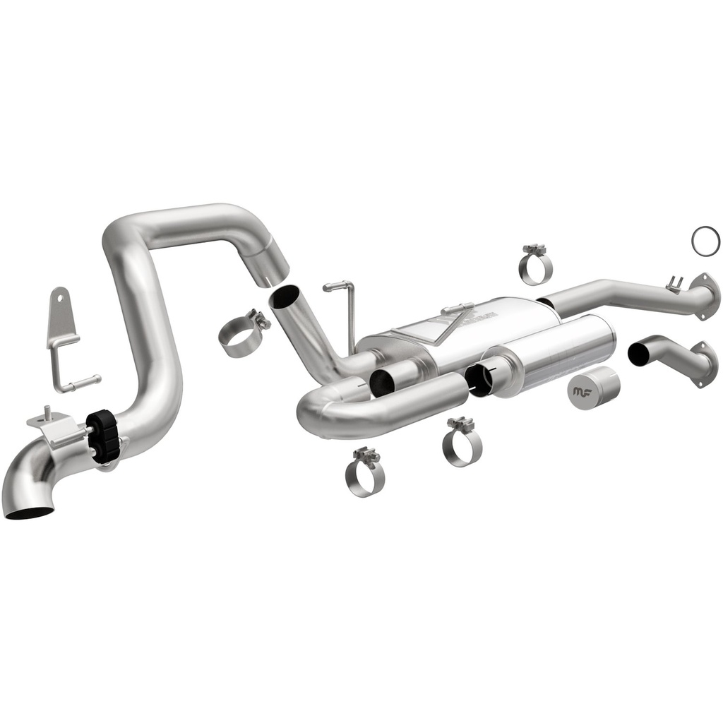 Magnaflow 19538: 19538 Overland Series Cat-Back Performance Exhaust System for 1996-2002 Toyota 4Runner