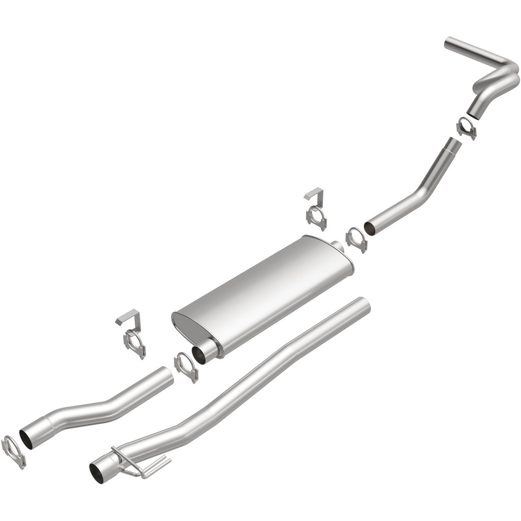 BRExhaust 106-0474: 106-0474 Direct-Fit Exhaust Kit for 1988-1993 Chevy C1500, K1500, C2500, K2500