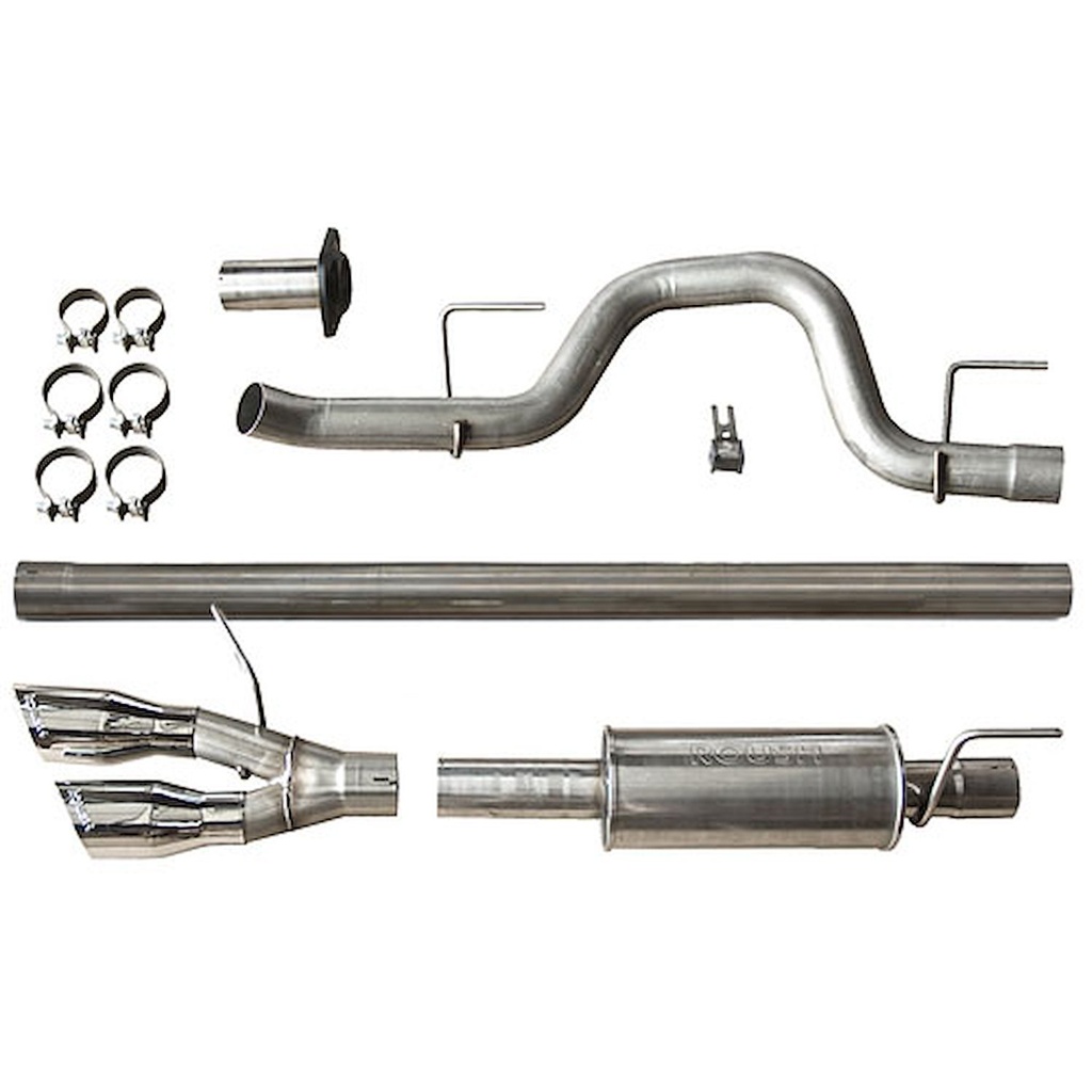 Roush Performance 421711: Side Exit Exhaust System 2011-14 Ford F-150 3.5L/5.0L/6.2L