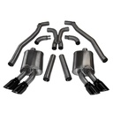 Corsa 14971BLK: Sport Cat-Back Exhaust System 2012-2015 Chevy Camaro ZL1 Coupe 6.2L