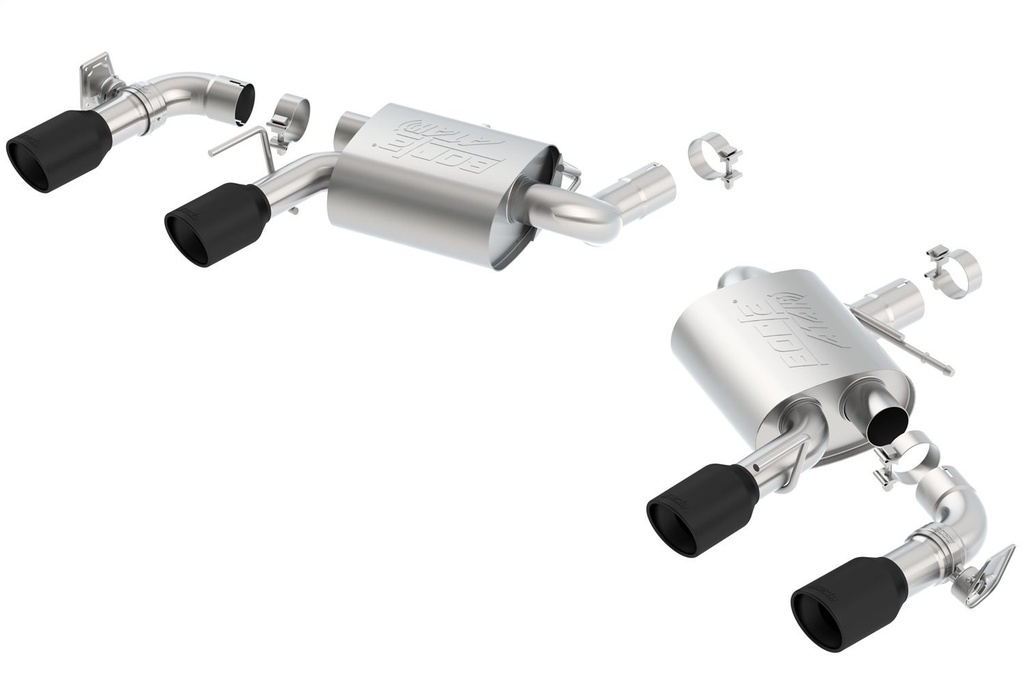 Borla 11925CB: 11925CB ATAK Axle-Back Exhaust System for 2016–2024 Chevrolet Camaro SS, 2020–2024 Camaro LT1 6.2L V8