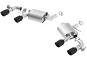 Borla 11925CB: 11925CB ATAK Axle-Back Exhaust System for 2016–2024 Chevrolet Camaro SS, 2020–2024 Camaro LT1 6.2L V8
