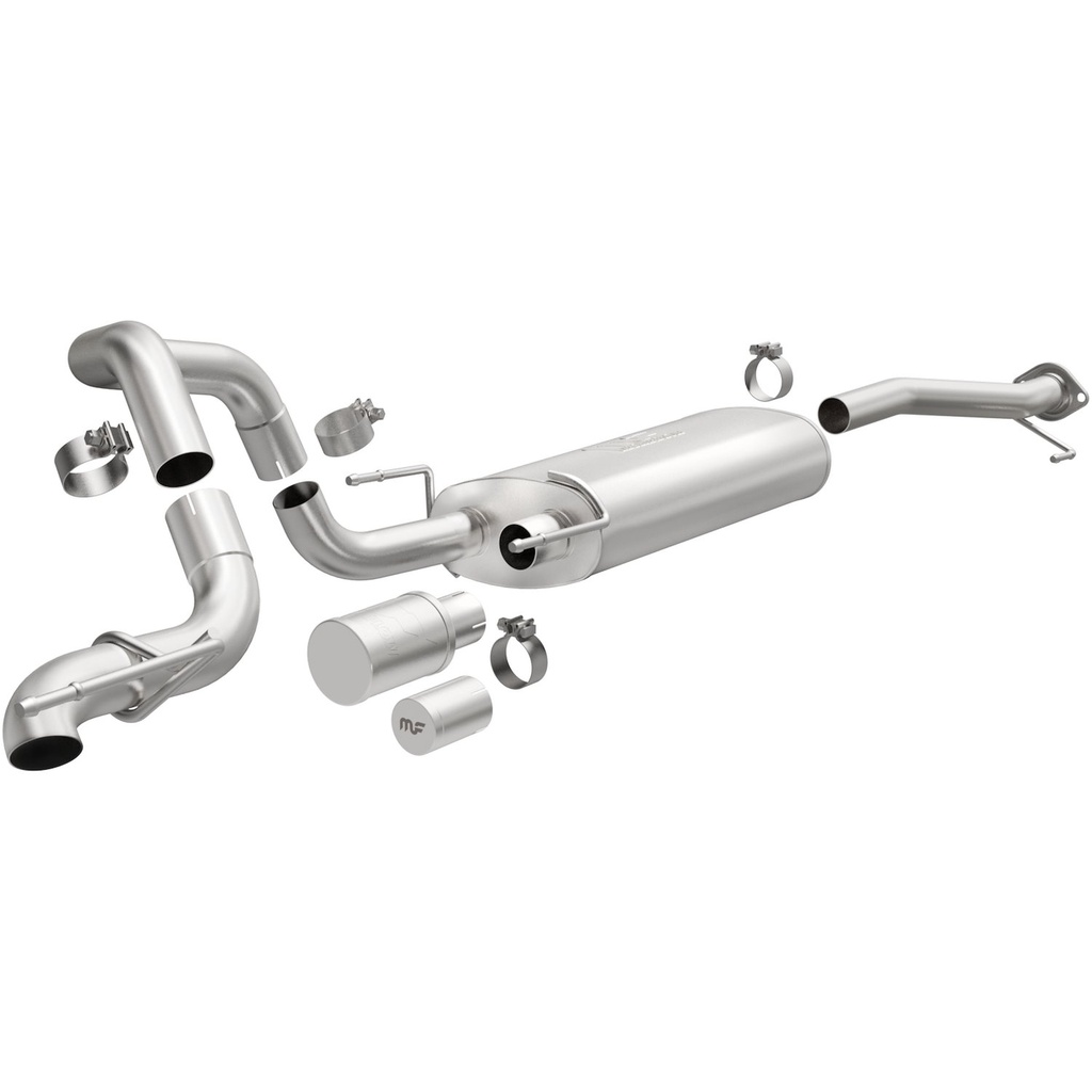 Magnaflow 19546: 19546 Overland Series Cat-Back Performance Exhaust System for 2003-2024 Toyota 4Runner