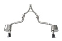 Corsa 21072BLK: Active Valve (NPP) Cat-Back Exhaust System Fits Select Dodge Challenger 6.2L, 6.4L - Single Black Tips