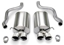 Corsa 14169: Sport Axle-Back Exhaust System 2005-2008 Chevy Corvette C6 6.0L/6.2L