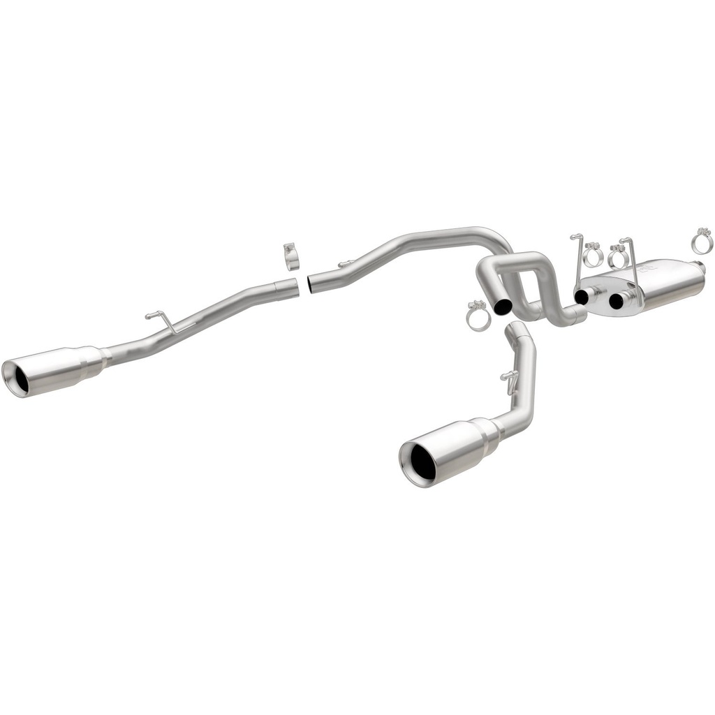 Magnaflow 16869: 16869 Street Series Cat-Back Performance Exhaust System Fits Select Ram, Dodge Models