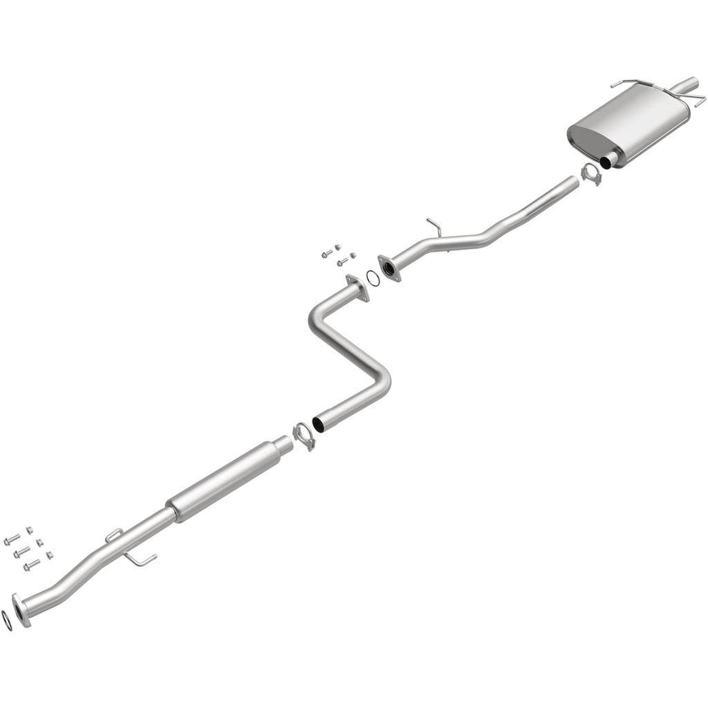 BRExhaust 106-0603: 106-0603 Direct-Fit Exhaust Kit for 1997-1999 Acura CL 3.0L