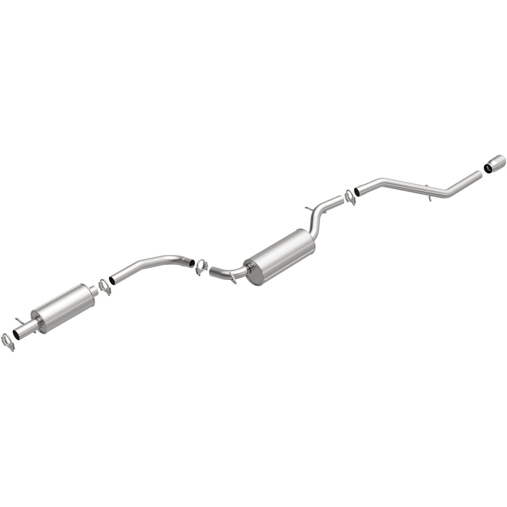 BRExhaust 106-0264: 106-0264 Direct-Fit Exhaust Kit for 2004-2009 Mazda 3