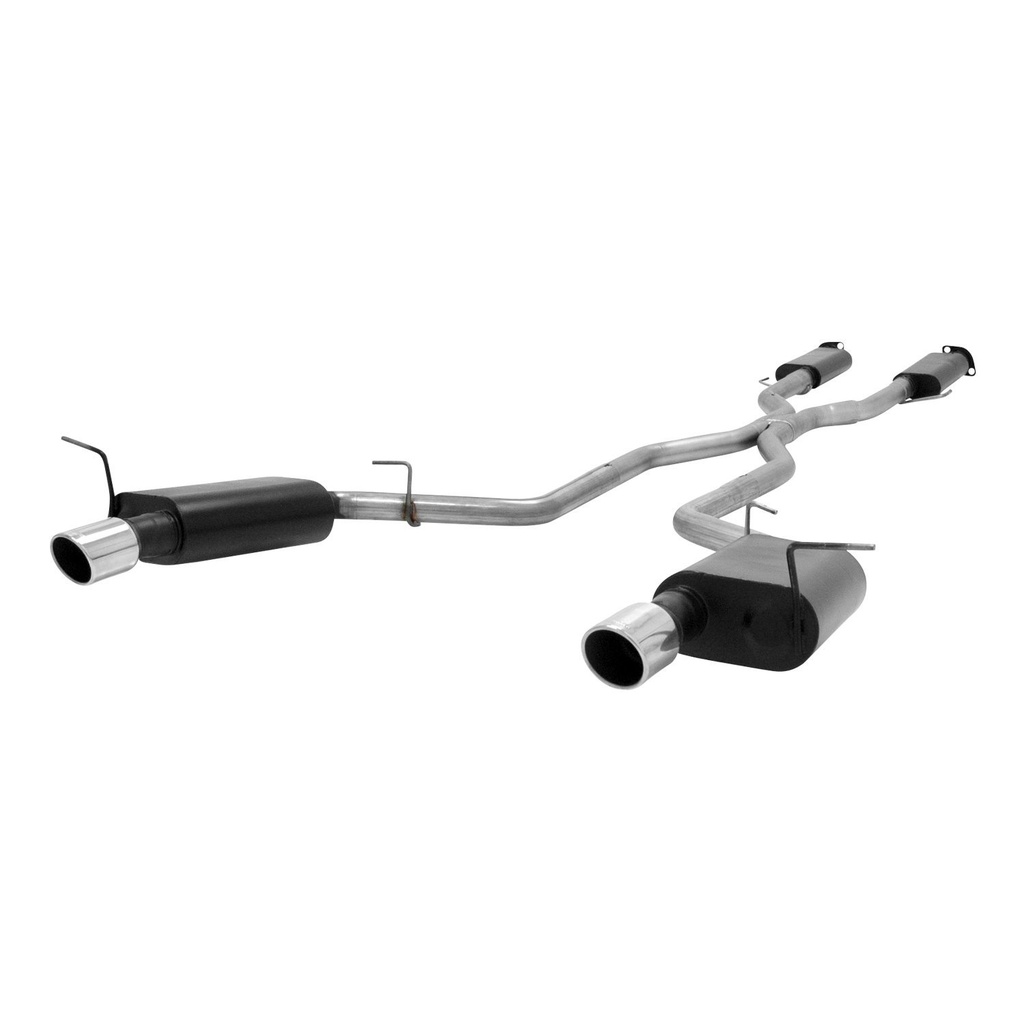Flowmaster 817651: Force II Cat-Back Exhaust System 2011-2022 Dodge Durango 3.6L, 5.7L Hemi R/T, 2/4 WD