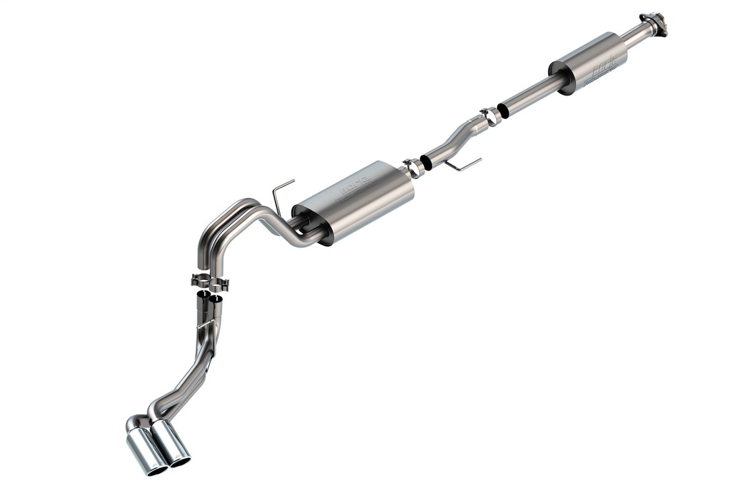 Borla 140873: 140873 Touring Cat-Back Exhaust System Fits Select Ford F-150 5.0L V8