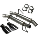 Roush Performance 421915: Axle-Back Exhaust Kit 2005-10 Mustang 4.6L