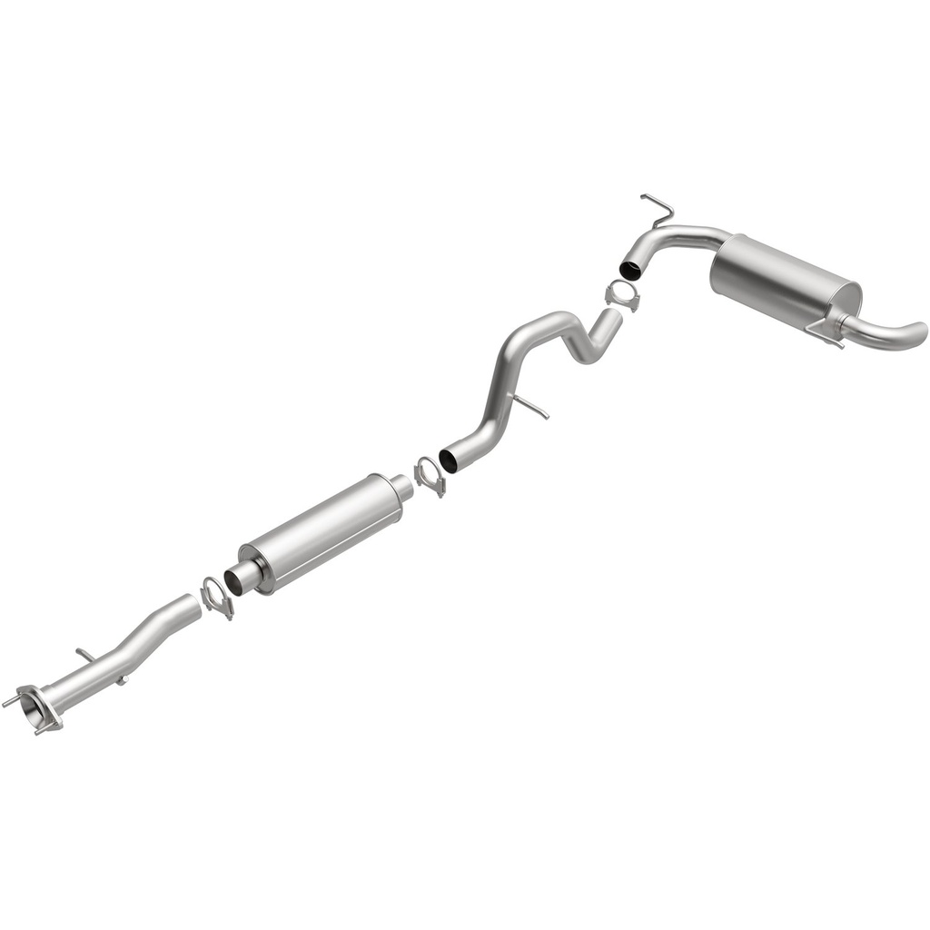 BRExhaust 106-0351: 106-0351 Direct-Fit Exhaust Kit for 2006-2007 Hummer H3