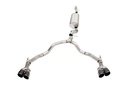 Corsa 21129BLK: CAT BACK TAHOE DUAL EX