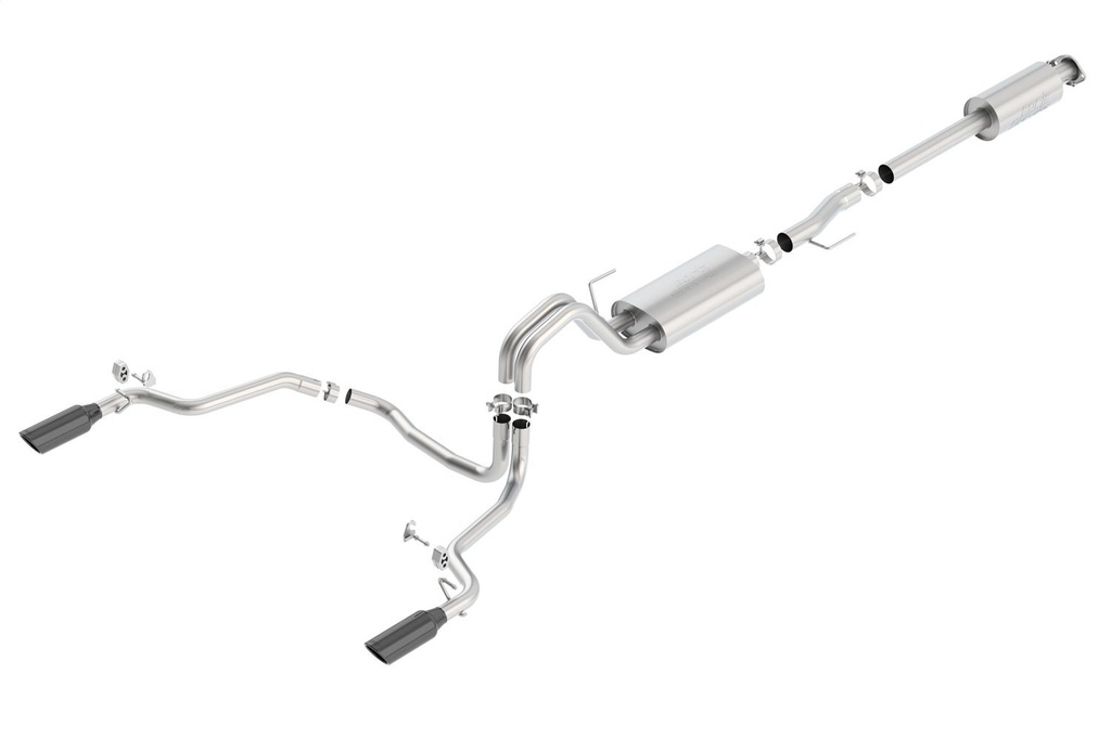Borla 140615BC: Cat-Back Exhaust System 2015-2020 F-150 2.7L/3.3L/3.5L/5.0L 2/4WD