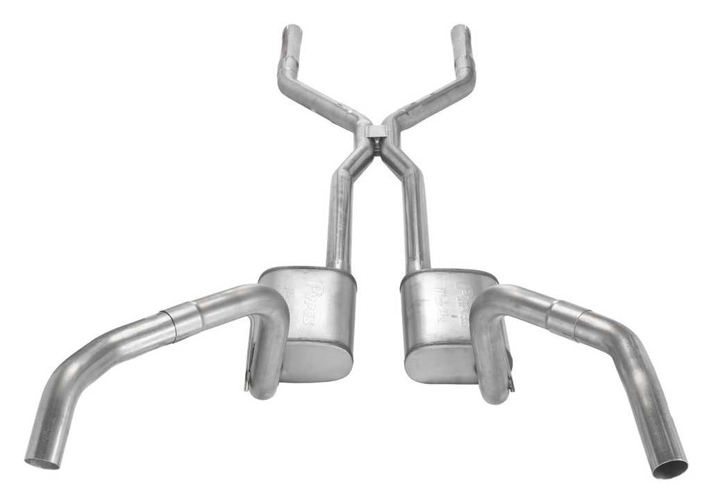 Pypes Performance Exhaust SGF44: 67-69 F BODY 3IN H-BOMB
