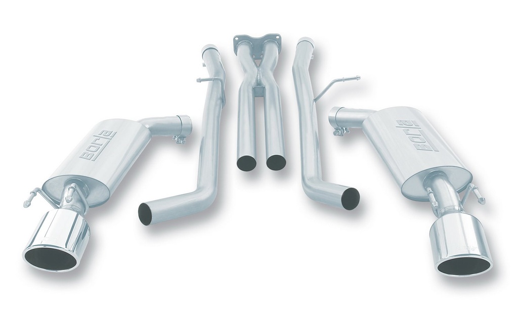 Borla 140165: Cat-Back Exhaust System 2005-06 Pontiac GTO 6.0L