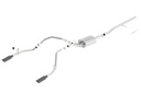 Borla 140537BC: Cat-Back ATAK Exhaust System 2014-2019 Silverado/Sierra 1500 5.3L