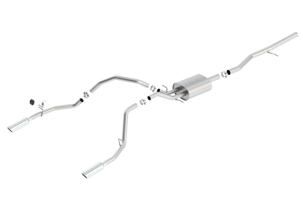Borla 140539: Cat-Back Exhaust System 2014-2018 Silverado/Sierra 1500 5.3L