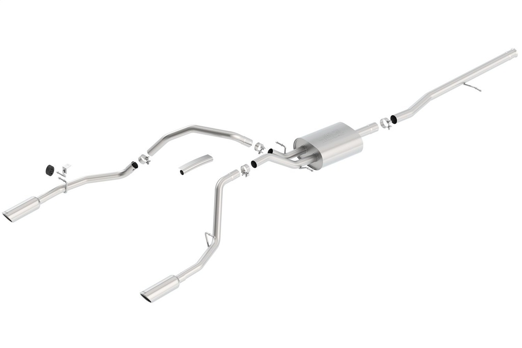 Borla 140535: Cat-Back Exhaust System 2014-2019 Silverado/Sierra 1500 5.3L