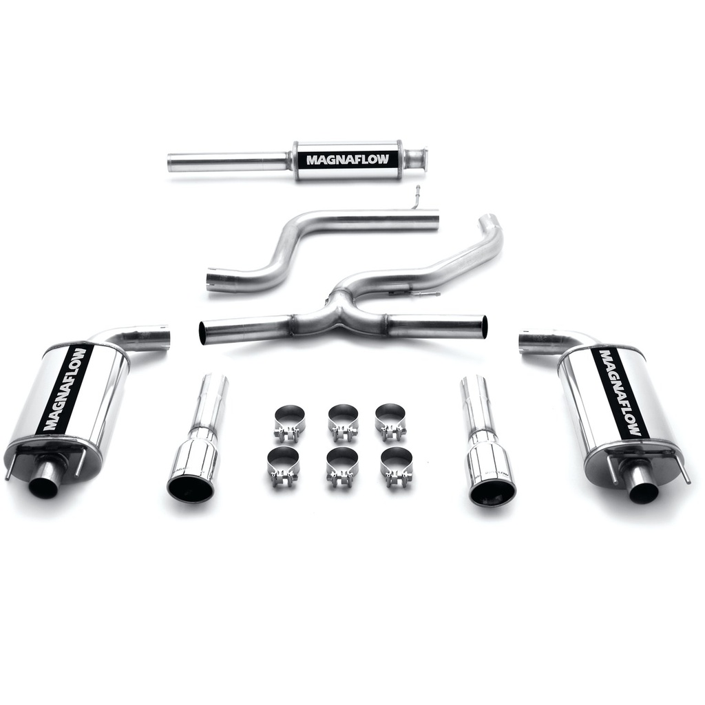 Magnaflow 16727: 16727 Street Series Cat-Back Performance Exhaust System for 2006-2007 Chevrolet Monte Carlo