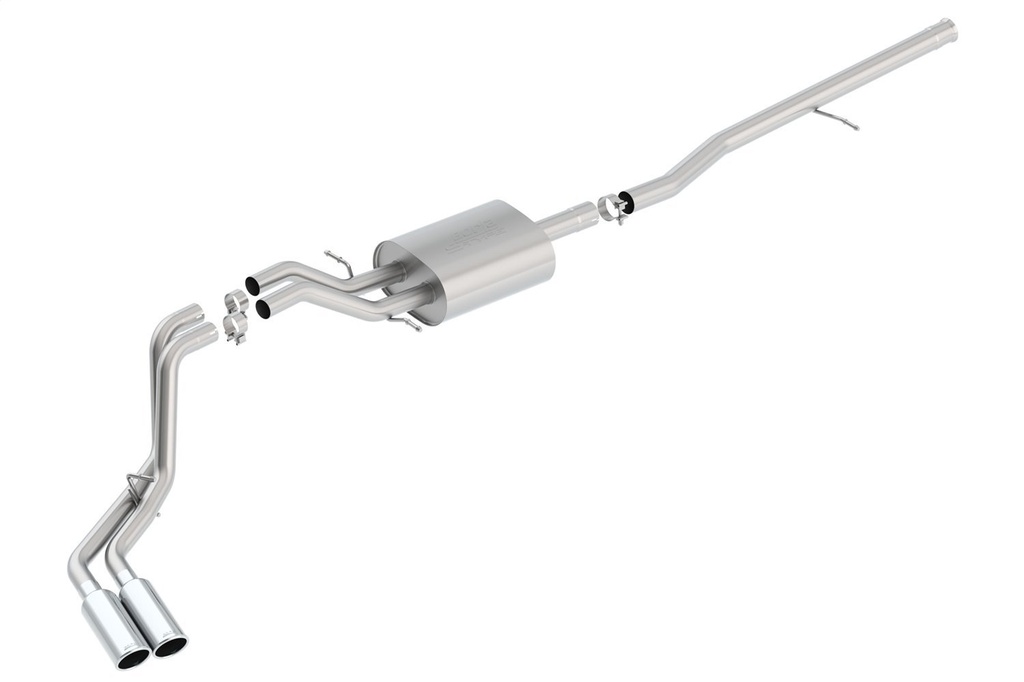 Borla 140550: Cat-Back Exhaust System 2014-2019 Silverado/Sierra 1500 5.3L