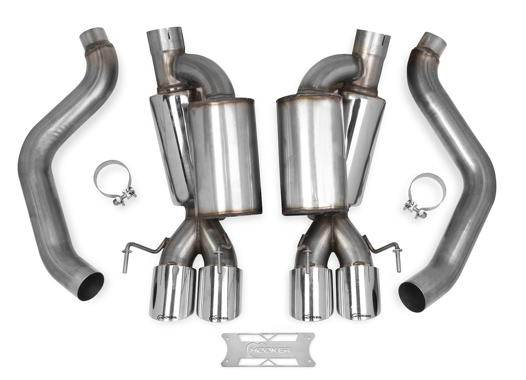 Hooker Headers 70401312RHKR: AXLEBACK 05-08 C6 VETTE