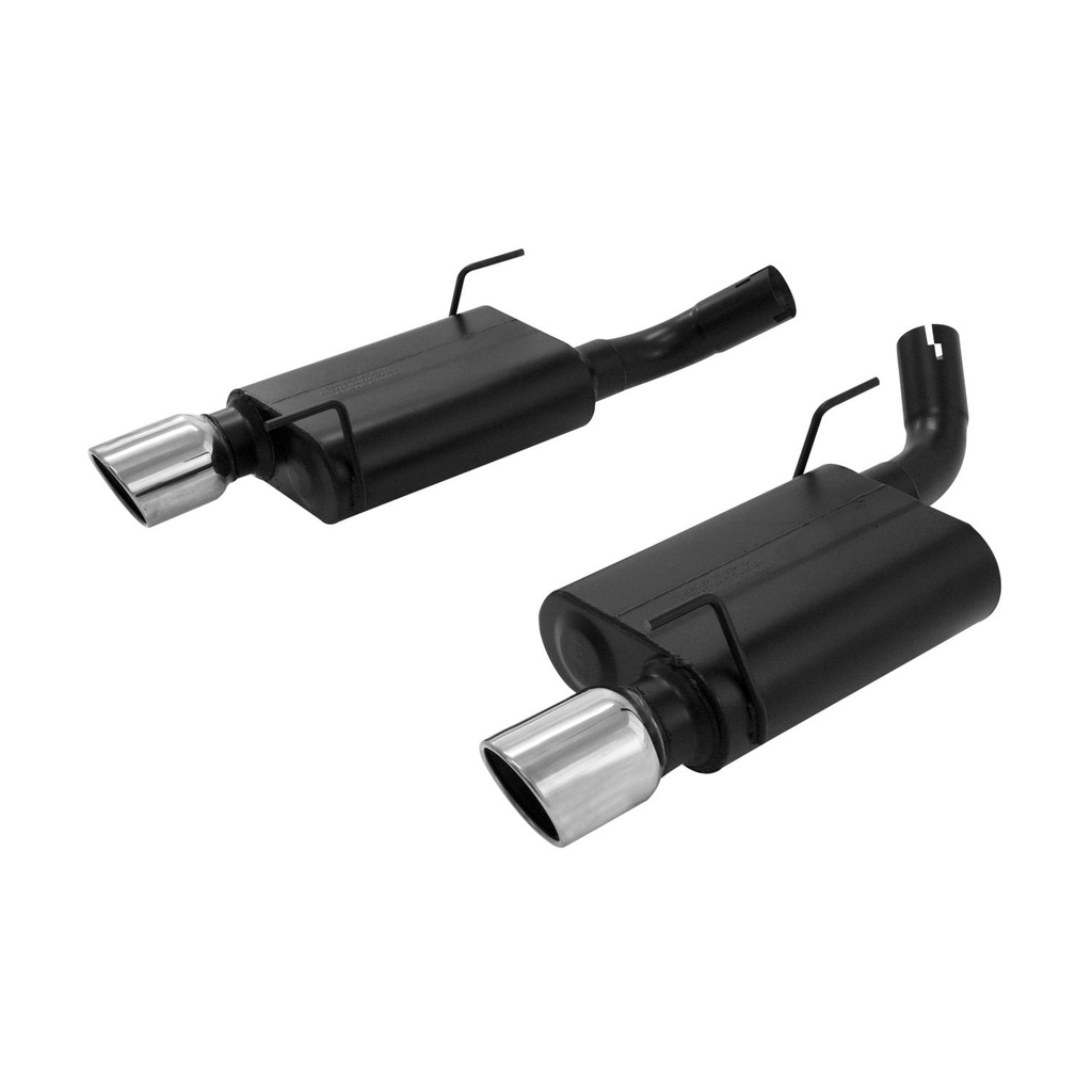Flowmaster 817460: American Thunder Axle-Back Exhaust System 2005-2010 Ford Mustang GT/GT500 4.6L/5.4L