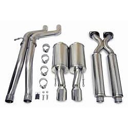 Corsa 14451: Sport Cat-Back Exhaust System 2006-2010 Jeep Grand Cherokee SRT-8 6.1L V8