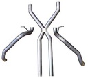 Pypes Performance Exhaust SGF63: No-Muffler Exhaust System 1967-69 Camaro/Firebird