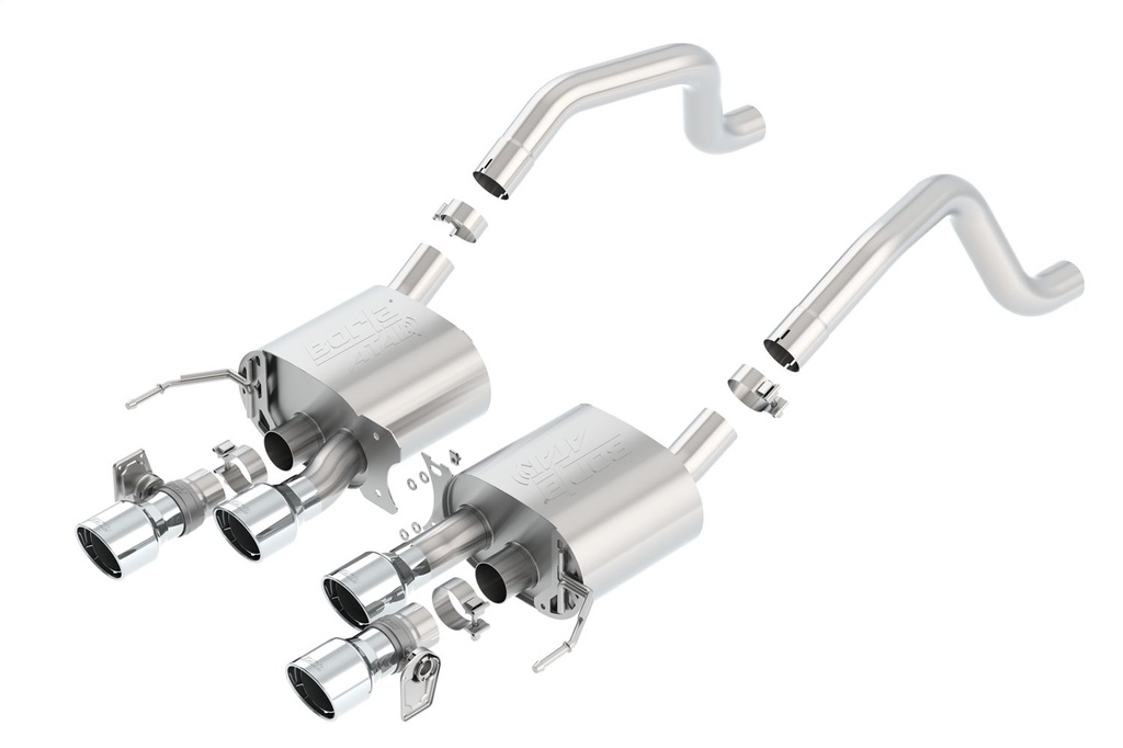 Borla 11903: Axle-Back Exhaust System 2015-2018 Chevy Corvette Z06 6.2L