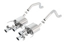 Borla 11903: Axle-Back Exhaust System 2015-2018 Chevy Corvette Z06 6.2L