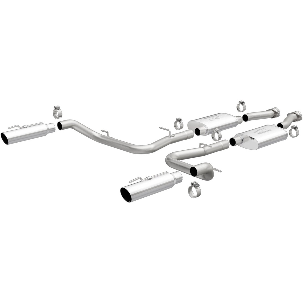 Magnaflow 15644: 15644 Street Series Cat-Back Performance Exhaust System for 1999-2004 Ford Mustang