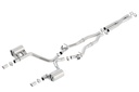 Borla 140723: 140723 ATAK Cat-Back Exhaust System for 2017–2023 Chrysler 300, Dodge Charger R/T 5.7L V8