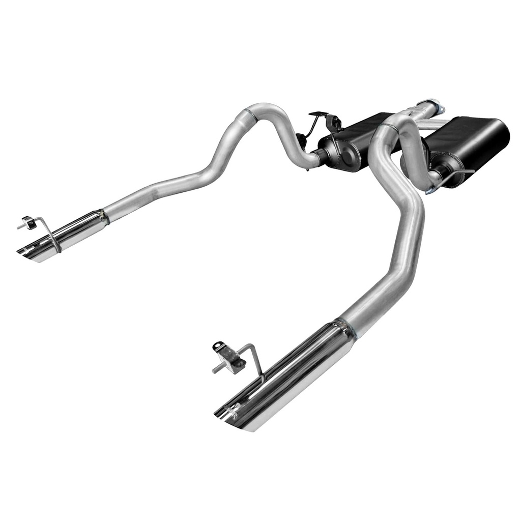 Flowmaster 17275: Force II Cat-Back Exhaust System 1999-2004 Ford Mustang LX 3.8L/3.9L V6