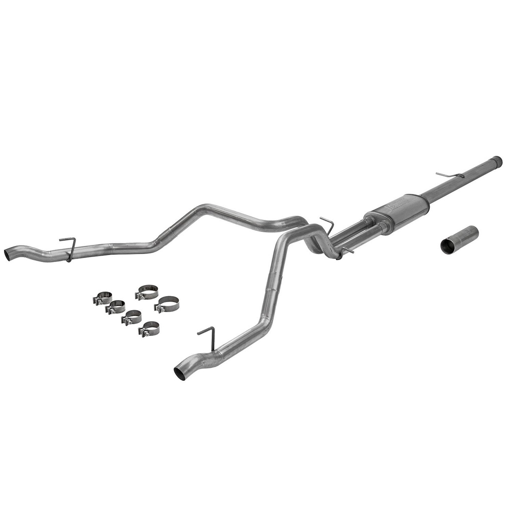 Flowmaster 717890: FlowFX Cat-Back Exhaust System Fits Select Chevy Silverado, GMC Sierra 1500 Pickup Truck 6.2L (All Cabs)