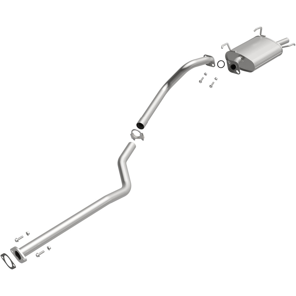 BRExhaust 106-0085: 106-0085 Direct-Fit Exhaust Kit for 2000-2006 Nissan Sentra 1.8L