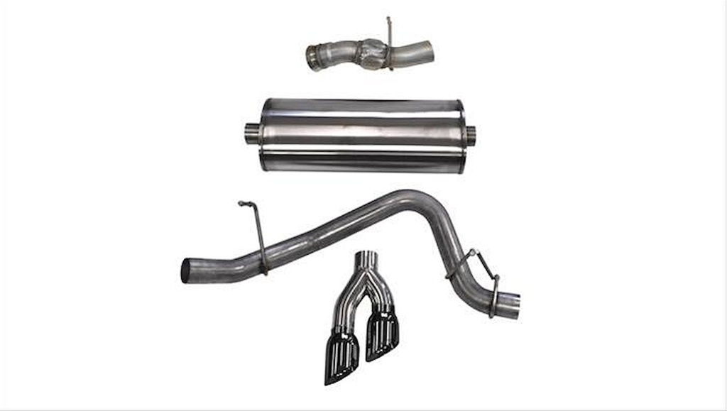 Corsa 14826BLK: Sport Cat-Back Exhaust System 2015-2019 Chevy Tahoe/GMC Yukon 6.2L